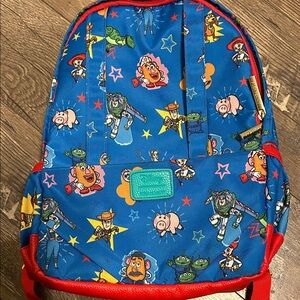Posh Peanut Toy Story Backpack - Blue and Red